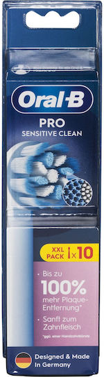 Oral-B Pro Sensitive Clean Ανταλλακτικές Κεφαλές για Ηλεκτρική Οδοντόβουρτσα BRA-860601 10τμχ - Image 2