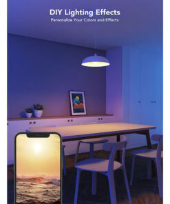 Alternative view of Govee Smart Λάμπα LED 12W για Ντουί E27 RGBW 1200lm Dimmable H60093C1