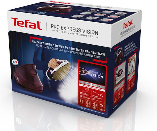 Tefal Pro Express Vision GV9810 Σύστημα Σιδερώματος Πίεσης 8.1bar με Δοχείο 1.2lt - Image 12