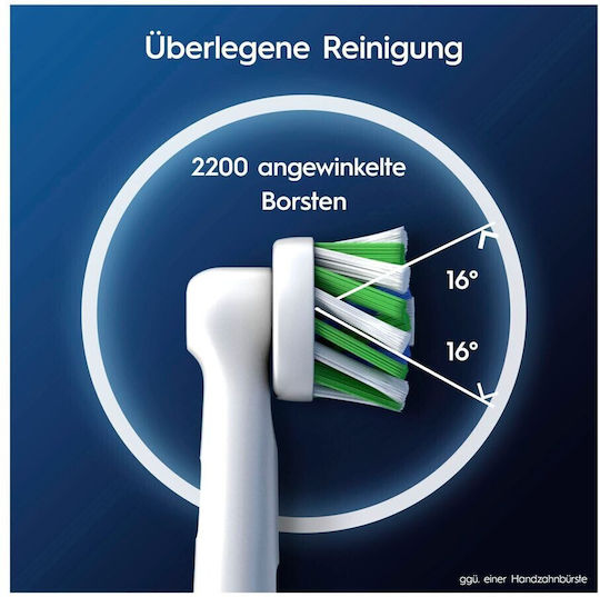 Oral-B Pro CrossAction Ανταλλακτικές Κεφαλές για Ηλεκτρική Οδοντόβουρτσα 860595 10τμχ - Image 3