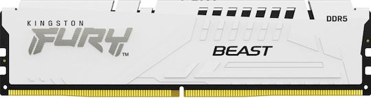 Kingston Fury Beast DDR5 με Module 1x32GB και Ταχύτητα 5600 για Desktop KF556C36BWE-32 - Image 2