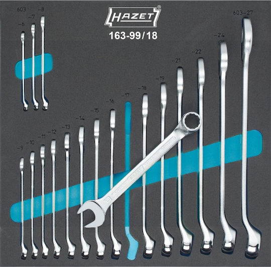 Hazet Σετ Γερμανοπολύγωνα 27mm 163-99/18 18τμχ