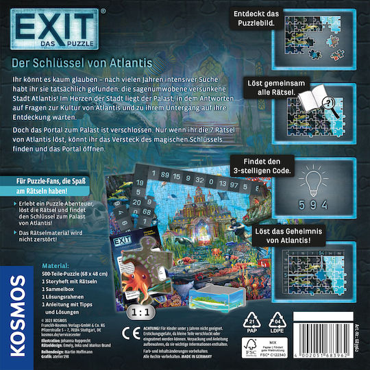 Puzzle 2D 500pcs 683962 - Image 2