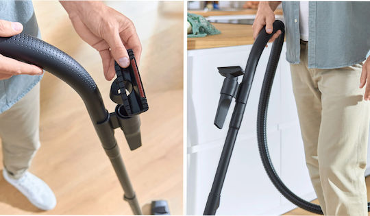 Bosch BGL38BU1 Ηλεκτρική Σκούπα 600W με Σακούλα 4lt Μπλε - Image 2