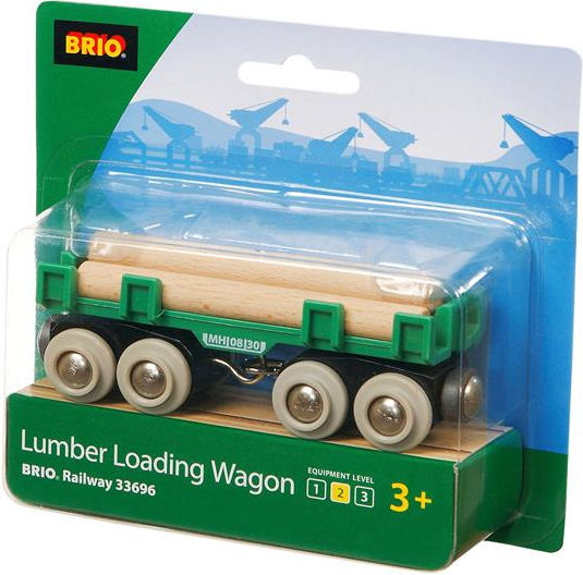Brio Toys Lumber Loading Τρενάκι για 3+ Ετών 33696 - Image 3