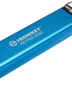 Alternative view of Kingston IronKey Keypad 200C 256GB USB 3.2 Stick με σύνδεση USB-C Μπλε