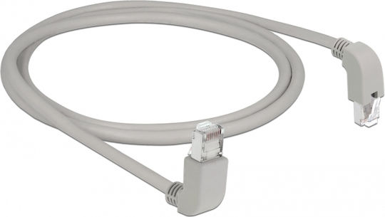 DeLock S/FTP Cat.6a Καλώδιο Δικτύου Ethernet 1m Γκρι (85871) - Image 2
