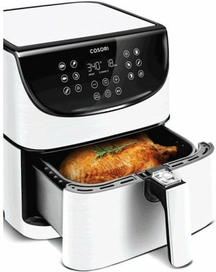 Cosori Premium Air Fryer με Wi-Fi 5.5lt Λευκό - Image 4