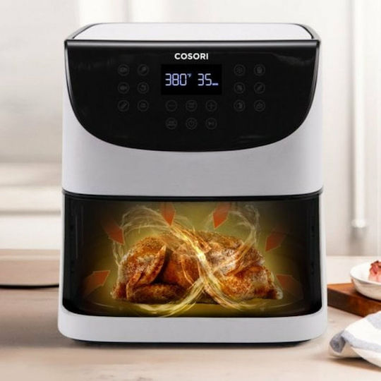 Cosori Premium Air Fryer με Wi-Fi 5.5lt Λευκό - Image 7