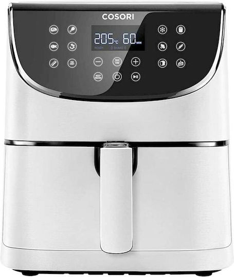 Cosori Premium Air Fryer με Wi-Fi 5.5lt Λευκό - Image 2