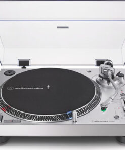 Audio Technica AT-LP120XUSB Πικάπ με Direct Drive και Προενίσχυση Ασημί