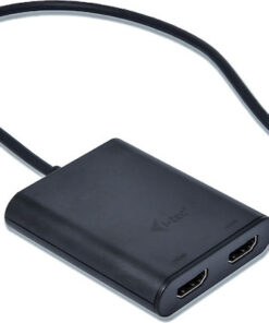 Alternative view of i-tec Μετατροπέας USB-C male σε HDMI female 2τμχ C31DUAL4KHDMI