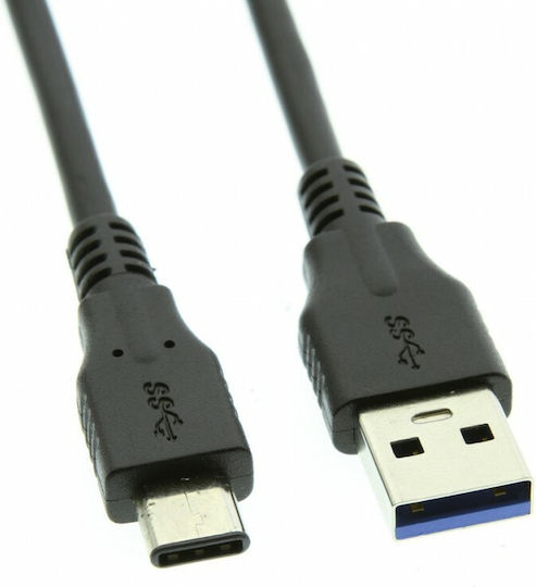 Goobay USB 3.0 Cable USB-C male - USB-A 15W Μαύρο 2m 71221 - Image 3