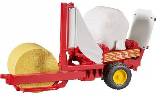 Bruder Bale Wrapper With Round Bales Φορτηγό 1:16 Αγροτικό για 3+ Ετών - Image 8