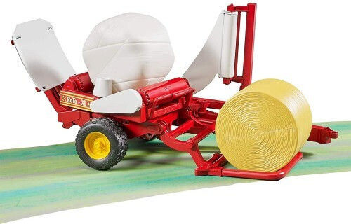 Bruder Bale Wrapper With Round Bales Φορτηγό 1:16 Αγροτικό για 3+ Ετών - Image 10