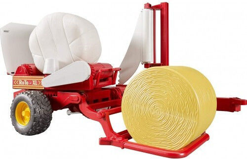 Bruder Bale Wrapper With Round Bales Φορτηγό 1:16 Αγροτικό για 3+ Ετών - Image 9