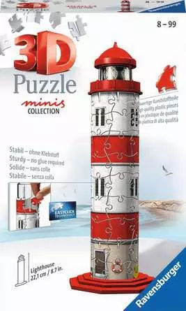 Puzzle Mini Leuchtturm 3D 54 Κομμάτια 11273 - Image 3