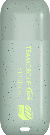 TeamGroup C175 ECO 512GB USB 3.2 Stick Πράσινο