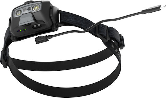 LedLenser Επαναφορτιζόμενος Φακός Κεφαλής LED IP68 με Μέγιστη Φωτεινότητα 800lm Hf6r Core 502796 - Image 4