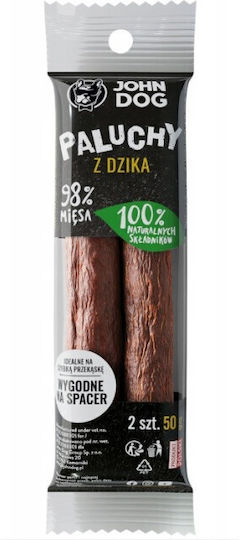 John Dog Λιχουδιές σε Stick Σκύλου με Αγριογούρουνο 50gr 340615 - Image 2
