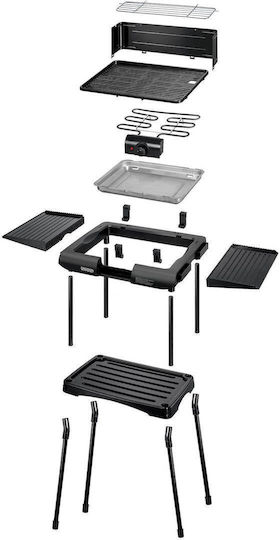 Unold Επιδαπέδια Ηλεκτρική Ψησταριά 1600W 36.4x25εκ. 58565 - Image 6