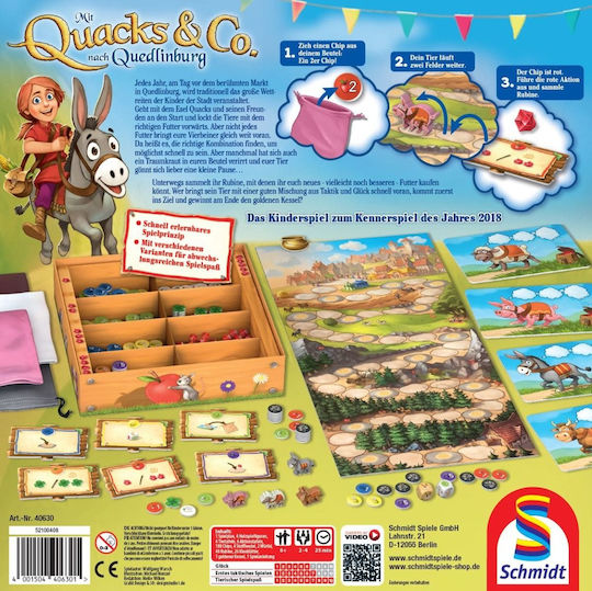Επιτραπέζιο Παιχνίδι Mit Quacks & Co για 2-4 Παίκτες 6+ Ετών 40630 (EN) Schmidt Spiele - Image 2