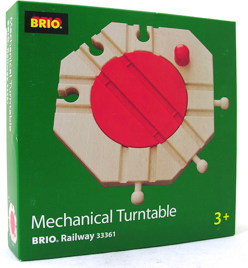 Brio Toys Mechanical Turntable Σετ με Τρενάκι από Ξύλο για 3+ Ετών 33361 - Image 5
