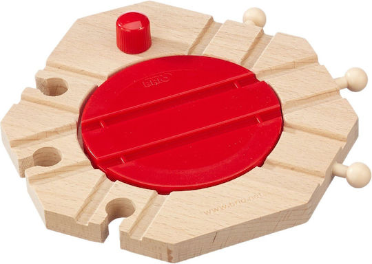 Brio Toys Mechanical Turntable Σετ με Τρενάκι από Ξύλο για 3+ Ετών 33361 - Image 4