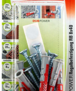 Alternative view of fischer Duopower Ούπα Πλαστικό 8x40mm 8τμχ 535957