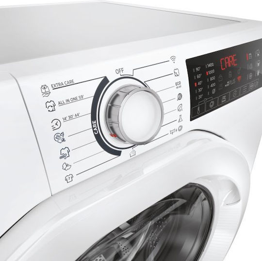 Hoover Πλυντήριο Ρούχων 7kg με Τεχνολογία Ατμού 1400 Στροφών H3WP4474TAM6/1-S - Image 9
