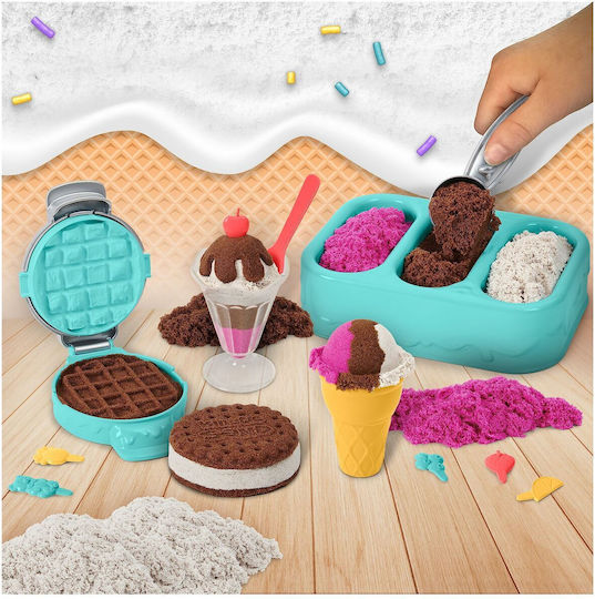 Spin Master Παιχνίδι Κατασκευών με Άμμο Ice Cream Treats για Παιδιά 3+ Ετών 6068200 - Image 3