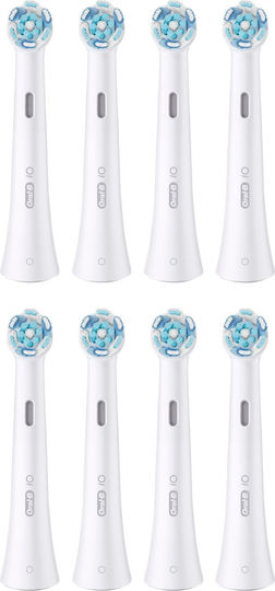 Oral-B iO Ultimate Clean Ανταλλακτικές Κεφαλές για Ηλεκτρική Οδοντόβουρτσα White 8τμχ - Image 2