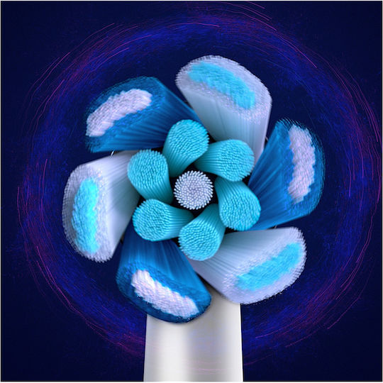Oral-B iO Ultimate Clean Ανταλλακτικές Κεφαλές για Ηλεκτρική Οδοντόβουρτσα White 8τμχ - Image 3
