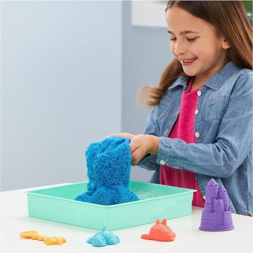 Spin Master Παιχνίδι Κατασκευών με Άμμο Sandbox Set Πράσινο για Παιδιά 3+ Ετών - Image 2