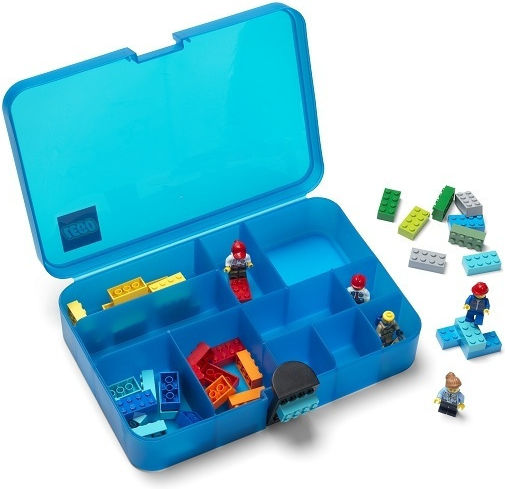 LEGO Box Πλαστικό Παιδικό Δοχείο Φαγητού Μπλε 26.7 x 17.8 x 6.6εκ. 40840800 - Image 3