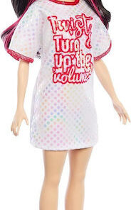 Barbie Fashionistas Κούκλα Fashionistas 214, Red Mess Dress για 3+ Ετών HRH12