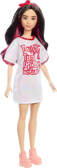 Barbie Fashionistas Κούκλα Fashionistas 214, Red Mess Dress για 3+ Ετών HRH12