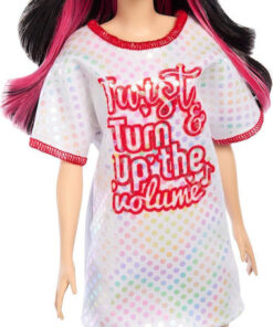 Alternative view of Barbie Fashionistas Κούκλα Fashionistas 214, Red Mess Dress για 3+ Ετών HRH12
