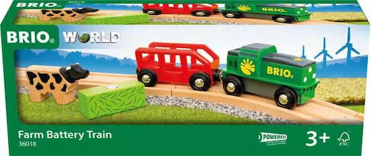 Brio Toys Farm Train Αυτοκινητάκι για 3+ Ετών - Image 2