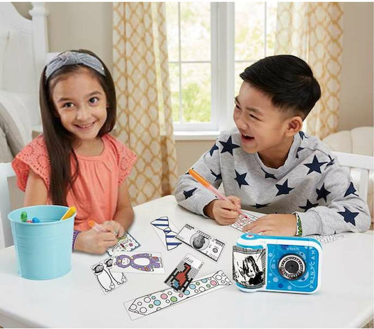 Vtech Kidizoom Print Παιδική Φωτογραφική Μηχανή με Θερμική Εκτύπωση Μπλε - Image 3
