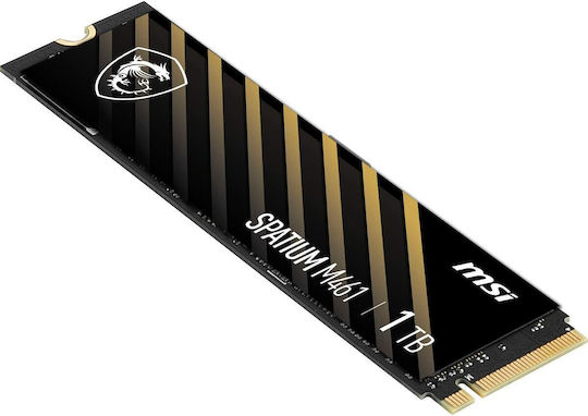 MSI Spatium M461 SSD 1TB M.2 NVMe PCI Express 4.0 S78-440L1D0-P83 - Image 4