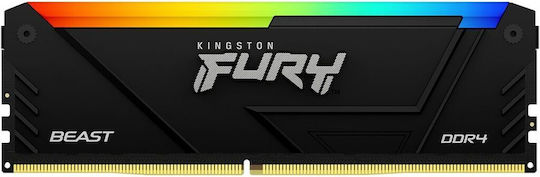 Kingston Fury Beast DDR4 με Module 1x32GB και Ταχύτητα 3200 για Desktop KF432C16BB2A/32 - Image 3