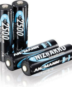 Alternative view of Ansmann Επαναφορτιζόμενες Μπαταρίες AA Ni-Zn 1500mAh 1.6V 4τμχ