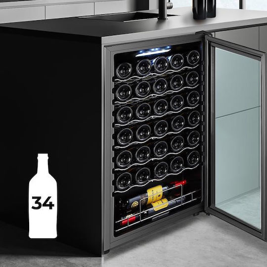 Cecotec Grand Sommelier 34030 Συντηρητής Κρασιών 34 Φιαλών - Image 3