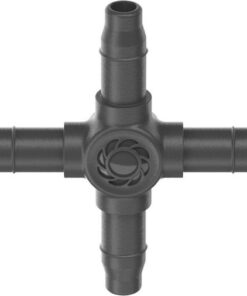Gardena 13214-20 Σύνδεσμος Σωλήνων Ποτίσματος 4.6mm 10τμχ Μαύρο