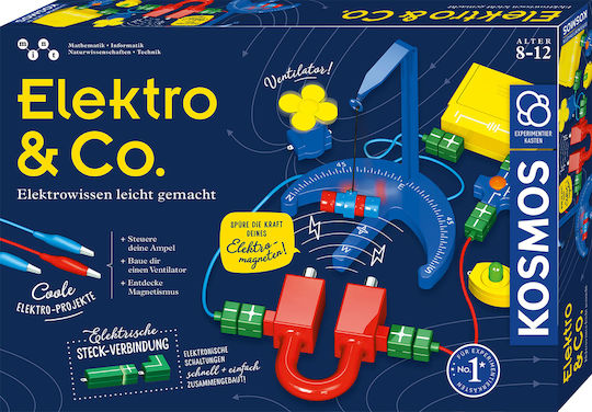 Kosmos Elektro & Co Εκπαιδευτικό Παιχνίδι Πειράματα για 8-12 Ετών 620639