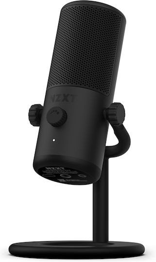 NZXT Capsule Mini Πυκνωτικό Μικρόφωνο Clip On για Φωνητικά
