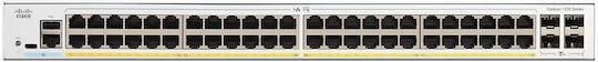 Cisco Catalyst 1200 L2 PoE+ Switch με 48 Θύρες Gigabit (1Gbps) Ethernet και 48 SFP Θύρες