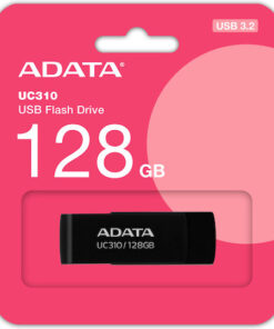Adata UC310 128GB USB 3.2 Stick Μαύρο