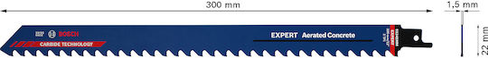 Bosch Expert S1241hm Λάμα για Δομικά Υλικά 300mm - Image 2